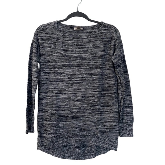 Loft Outlet Gray Black Sweater Women’s Size XS Pullover Top Business Casual - Picture 1 of 7